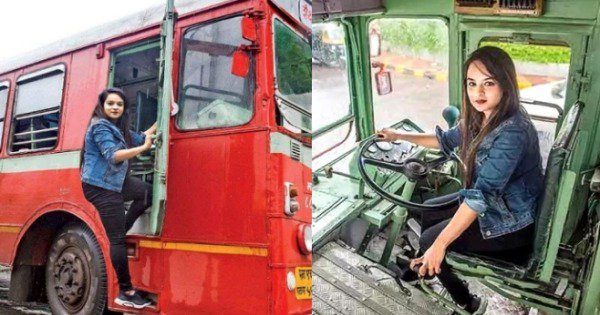 Meet pratiksha das, mumbai’s first female bus driver who is steering her way in a ‘man’s world’ - scoopwhoop