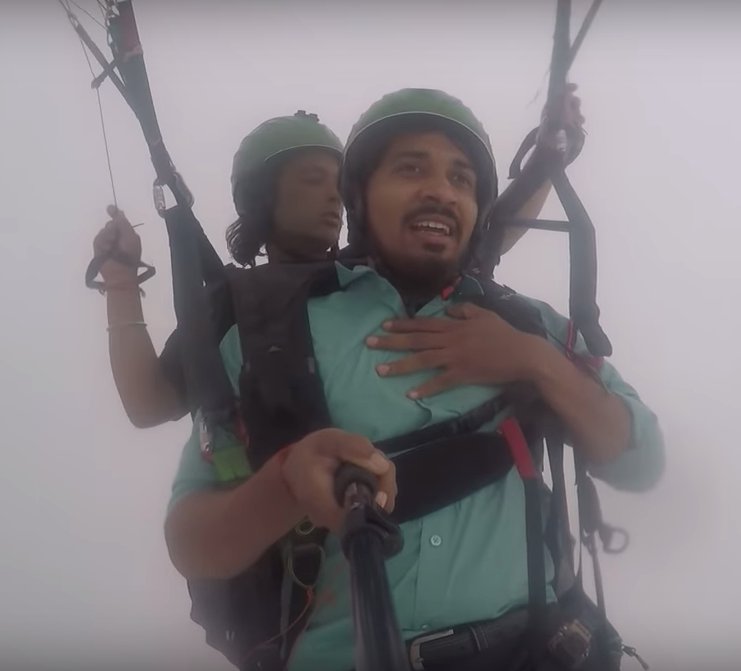 Viral Paragliding Man Inspires Hilarious Memes