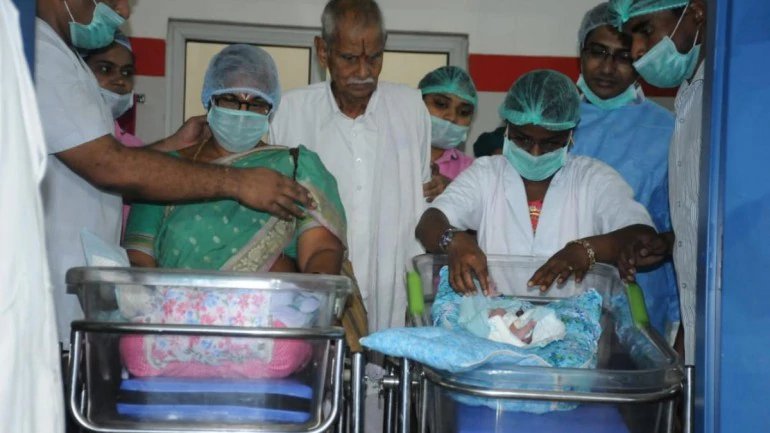 74-Year-Old Woman From Andhra Pradesh Gives Birth To Twins, Sets World ...