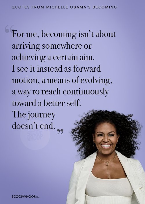 20 Quotes From Michelle Obama's 'Becoming' To Remind Us That Life Is A ...