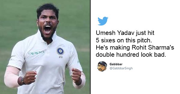 Umesh Yadav Just Made History By Scoring 31 Runs In 10 Balls & Twitter ...