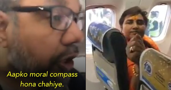 Aapka kaam humein pareshan karna nahi hai: man schools bjp mp pragya thakur for delaying flight - scoopwhoop