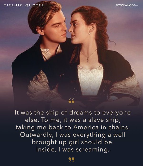 14 Quotes From 'Titanic' That Will Continue To Remain Unsinkable For  Eternity