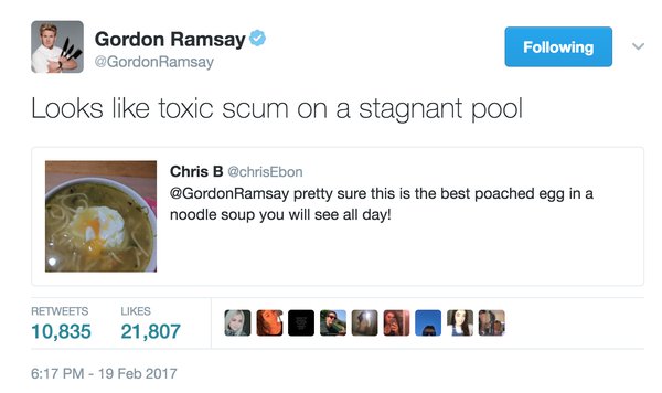 Gordon Ramsay S Recent Twitter Activity Proves Lockdown Has Basically Broken Him