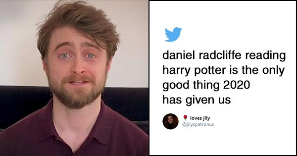 Twitter Reactions To Daniel Radcliffe Reading Harry Potter 3699