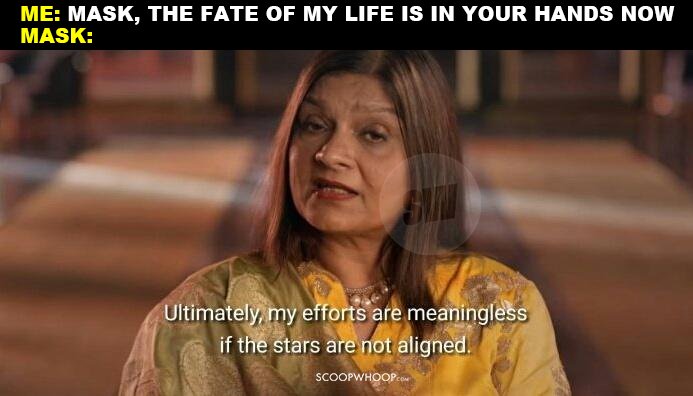 16 Hilarious Memes About Masks That Will Make You 'Scream Inside Your ...