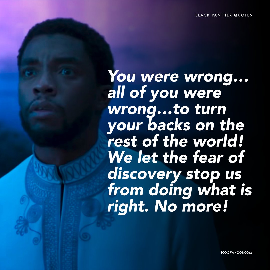 11 Chadwick Boseman Quotes T'challa Quotes 11 Black Panther Quotes