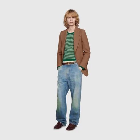 Gucci, We've Been Wearing Grass-Stained Denim Since We Were Kids