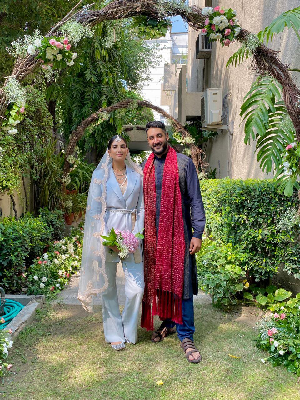 Meet Sanjana, The Desi Bride Who Boldly Embraced A Pantsuit On Her