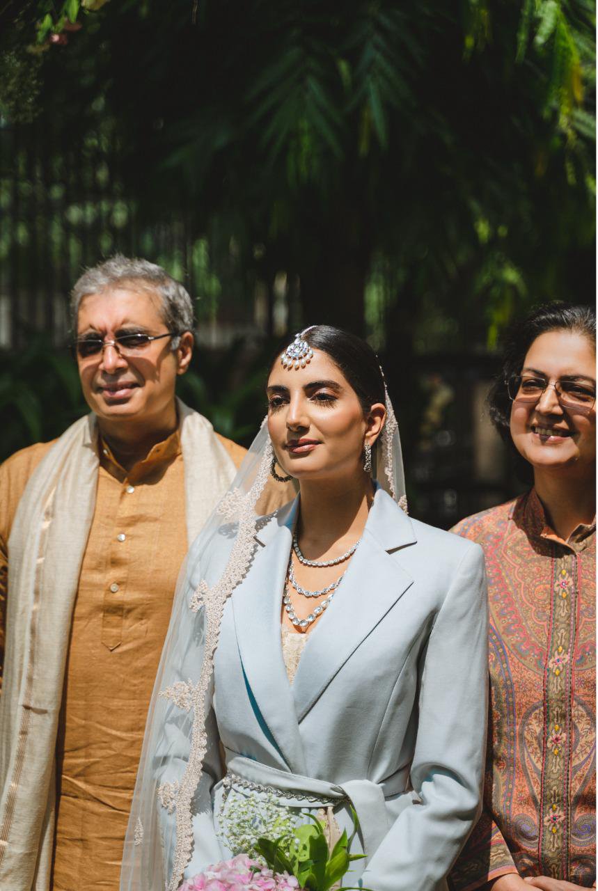 The Indian bride who wore a pantsuit to her wedding