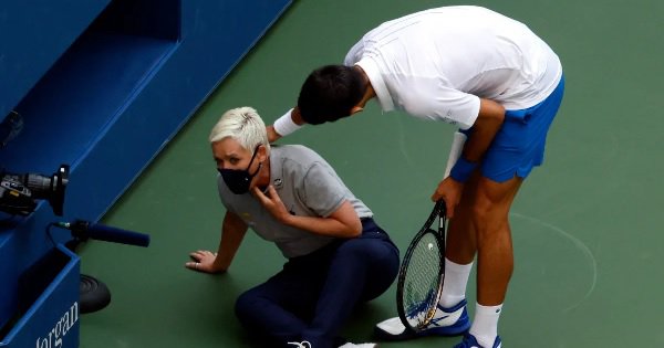 World No. 1 Novak Djokovic Disqualified From US Open For Hitting ...