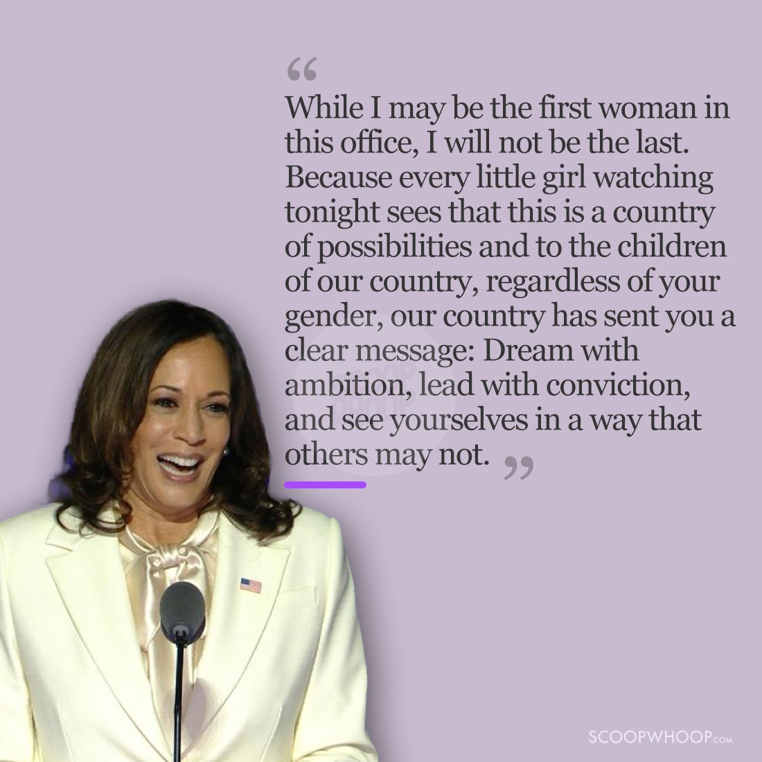 Vice President-Elect Kamala Harris' Acceptance Speech Is A Beacon Of ...