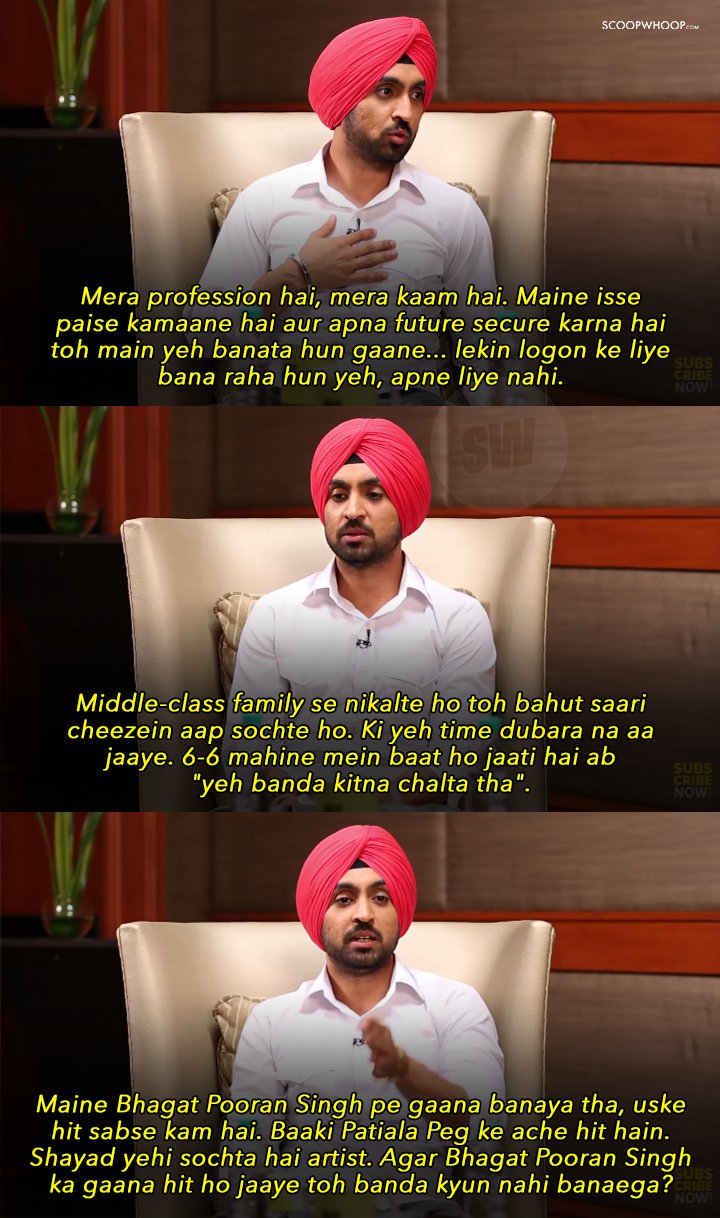 Diljit Dosanjh Shares his Gratitude for the Success of his New Single  G.O.A.T.