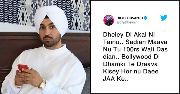 We Translated All Of Diljit Dosanjh's Savage Punjabi Tweets, In Case You're  Still Confused