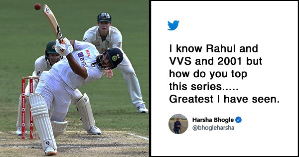 Twitter is hailing the greatest test series of all time as india beat australia at the gabba to win - scoopwhoop