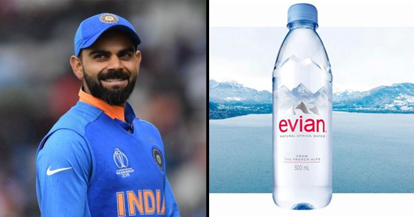 What Is Virat Kohlis Water Price 1liter Evian Water Cost 5113