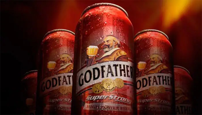 Godfather Beer Alcohol Percentage - 8% ABV