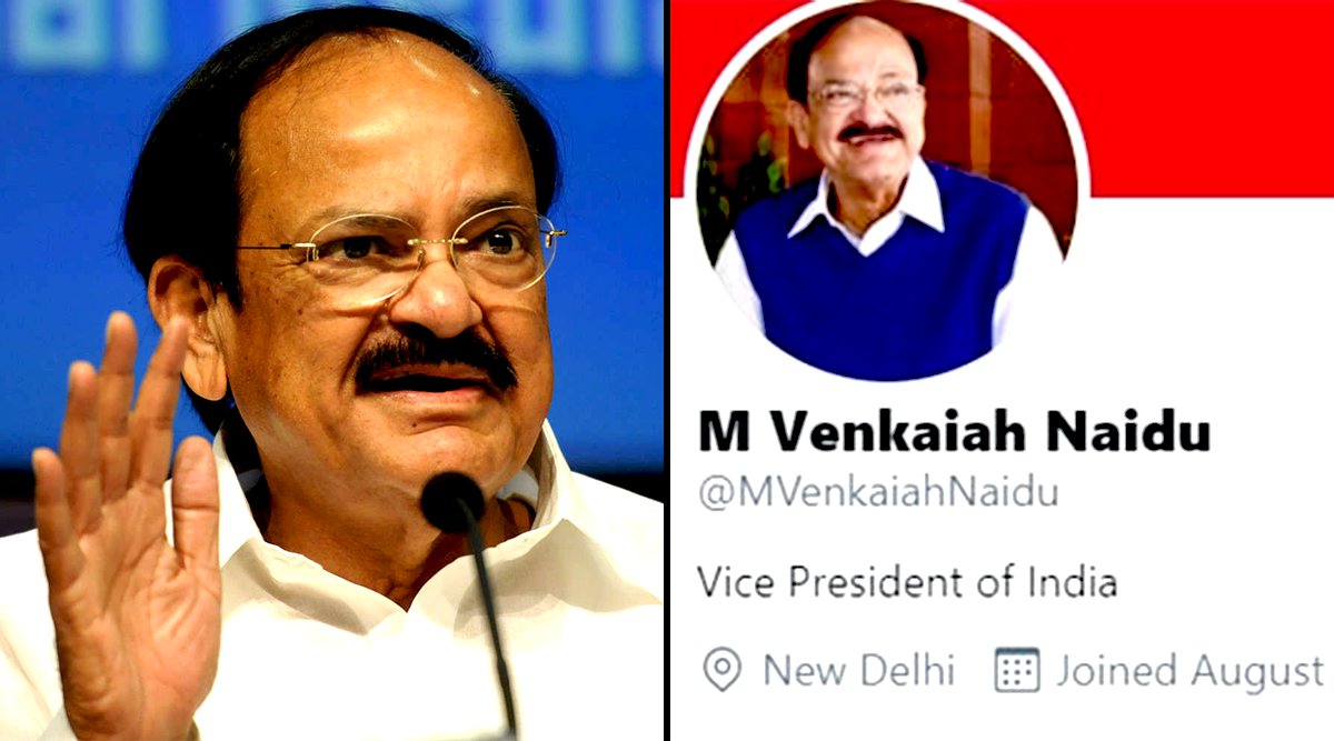 Here's Why The Vice President Of India's Twitter Account Was Unverified ...