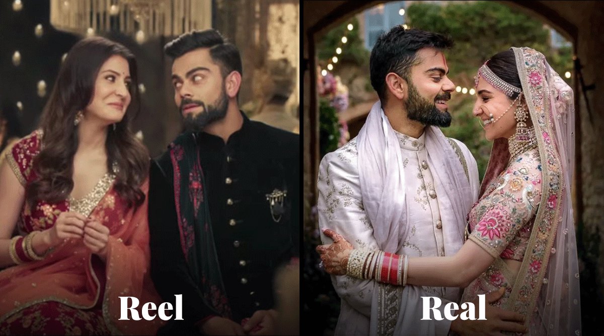 Reel Vs Real Here Are Wedding Pictures Of Our Fave Bollywood Couples Reel Vs Real Here Are Wedding Pictures Of Our Fave Bollywood Couples