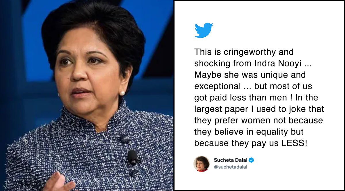 Twitter Can't Believe That Indra Nooyi Said It's Cringeworthy To Ask ...