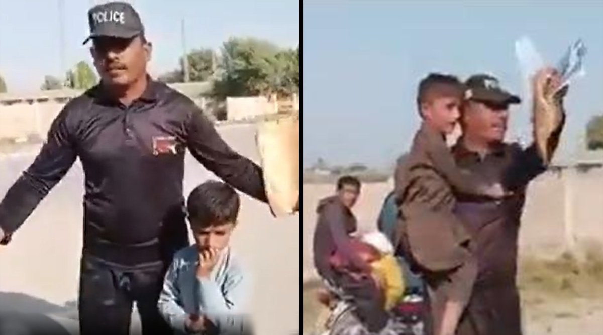 In Video, Desperate For Money, A Pak Cop Tries Selling His Children For 50k