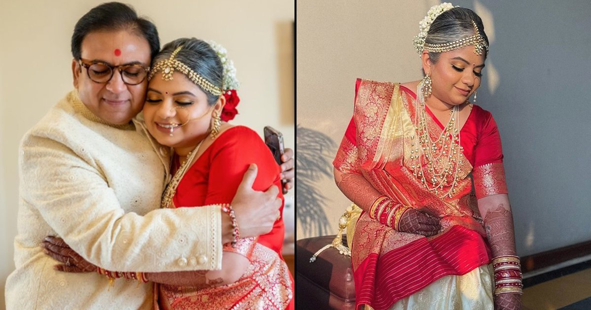 Dilip Joshi's Daughter Proudly Flaunts Her Grey Hair On Her Wedding Day ...