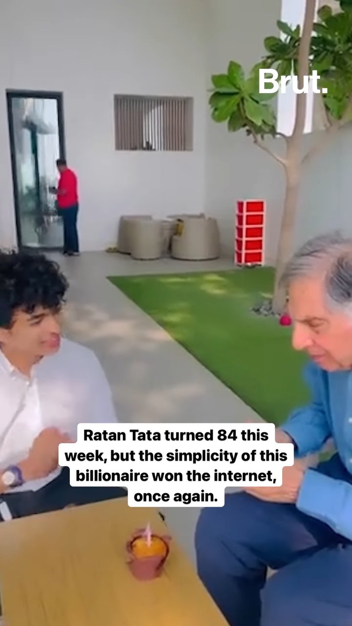 A Cupcake & Candle: Ratan Tata Celebrates His 84th Birthday With