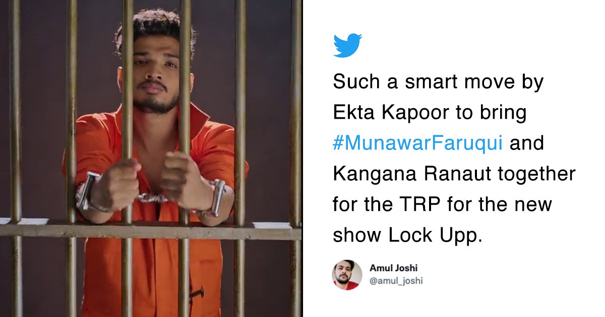 Munawar faruqui will be a contestant on kangana’s lock upp & the net’s like ‘ye sab doglapan hai’ - scoopwhoop