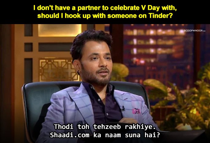 We Imagined Shark Tank India Judges Giving Advice On Valentine's Day ...