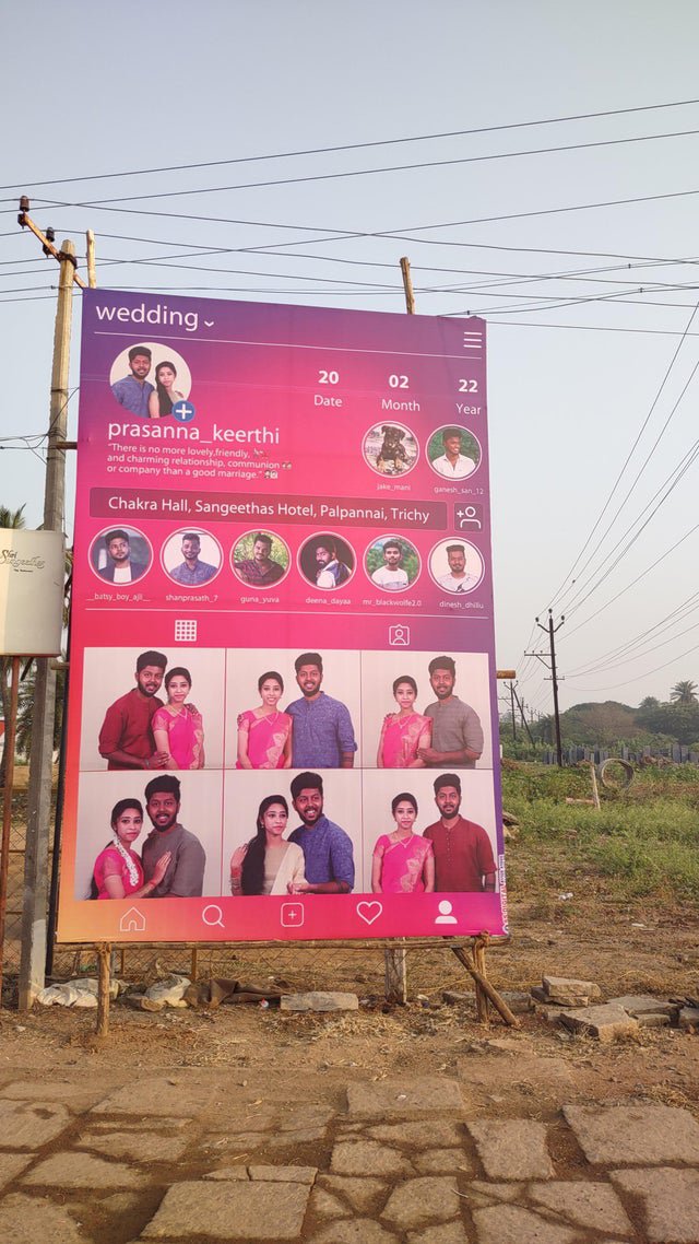 tamil wedding banner design