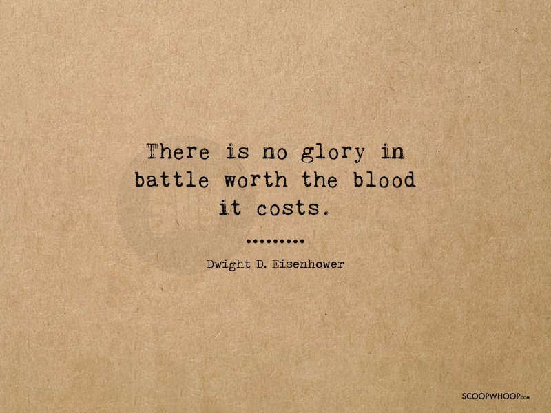 dwight eisenhower quotes war