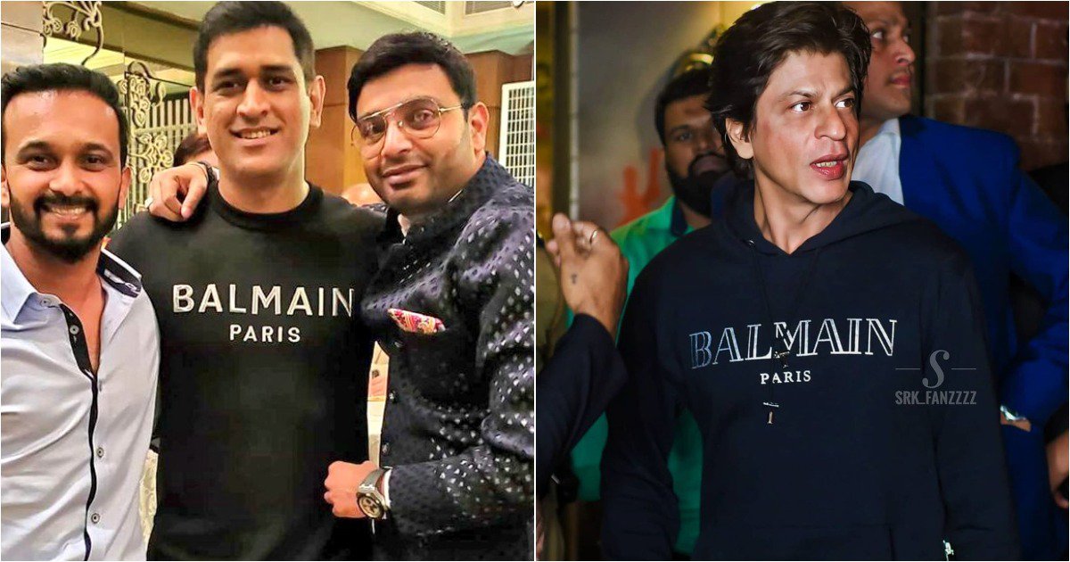 Our Celebrities Like MS Dhoni, SRK, & The Case Of A Black T-shirt That Costs ₹50,000
