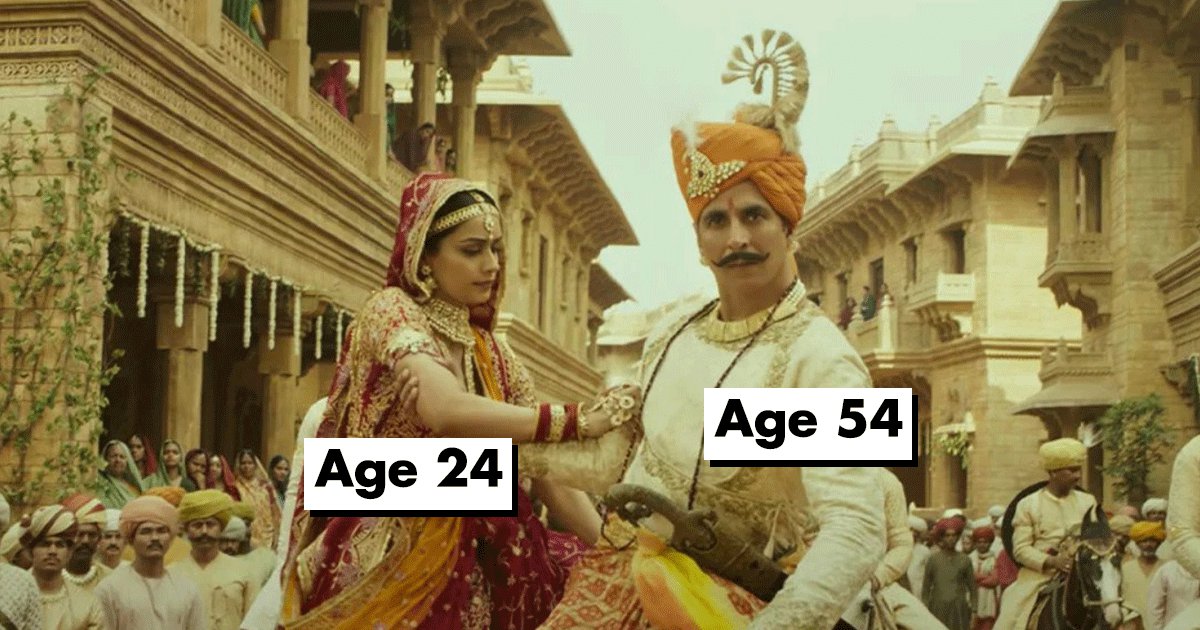 Forget Older Movies, Even Upcoming Bollywood Movies Have Dramatic Age Gaps