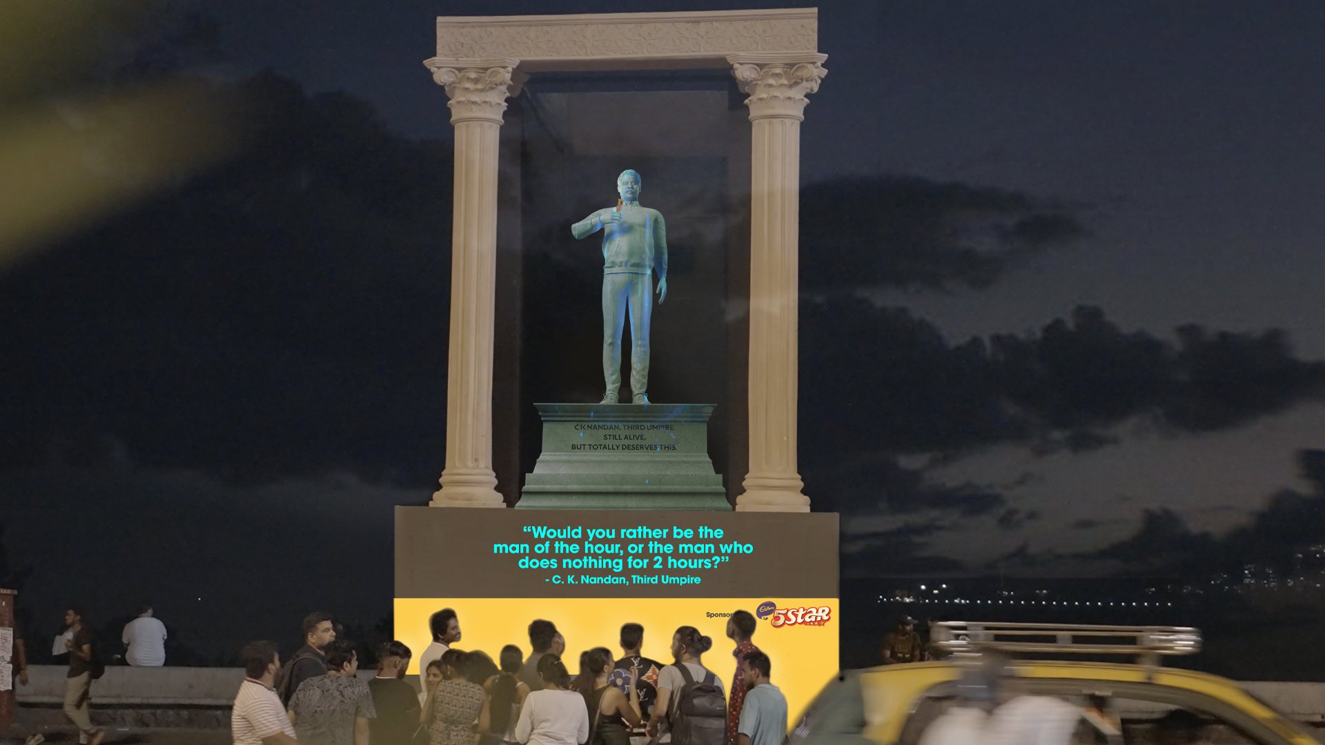 5Star’s Holographic Statue Is Done Standing. For Good. ScoopWhoop