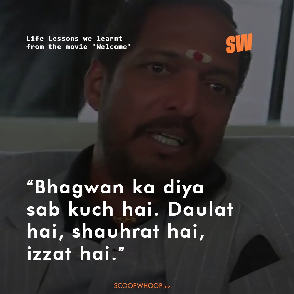 15 Dialogues From The Movie 'Welcome' That Teach Us Important Life Lessons