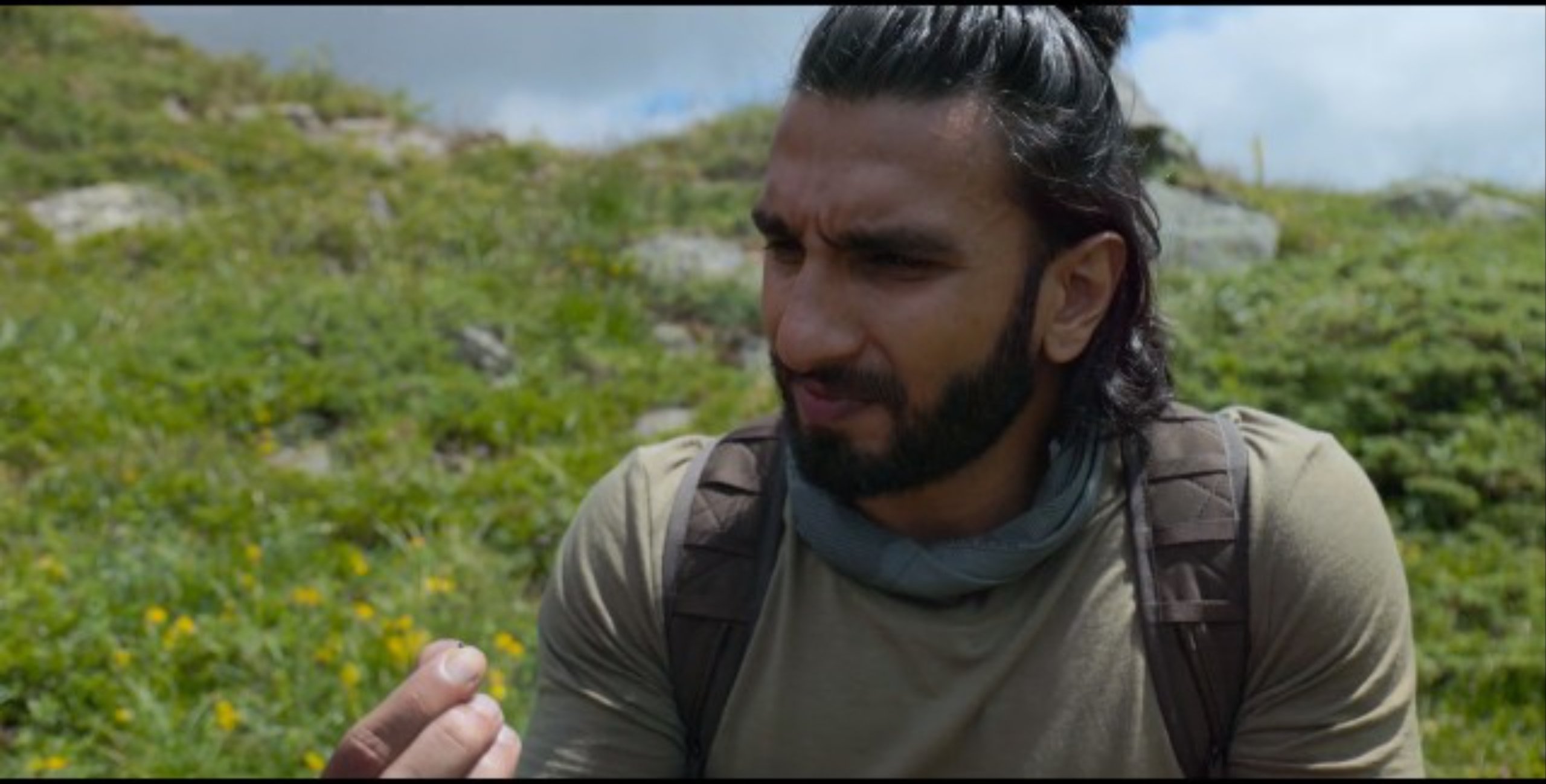 In the scorching heat of summers, Ranveer goes for the leather