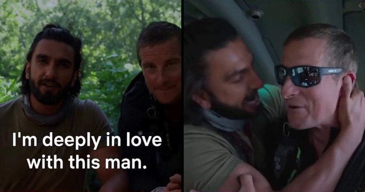 Ranveer Singh Posts A Reel Sharing His Bromance With Bear Grylls