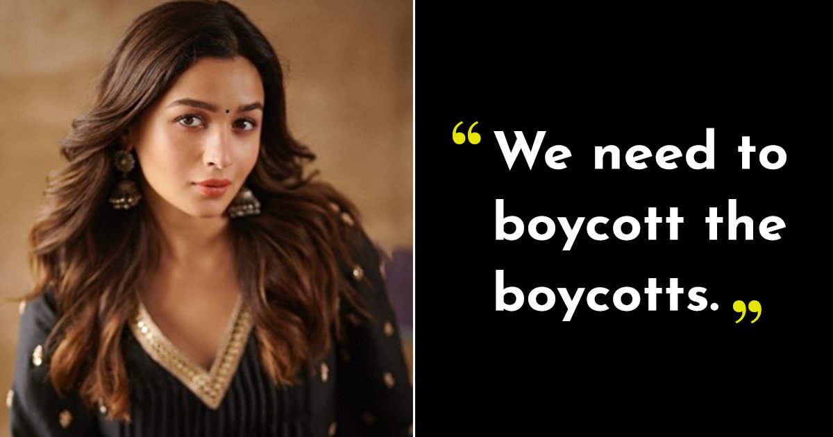 Alia To Kareena, Here's What The Industry Said About The Boycott ...