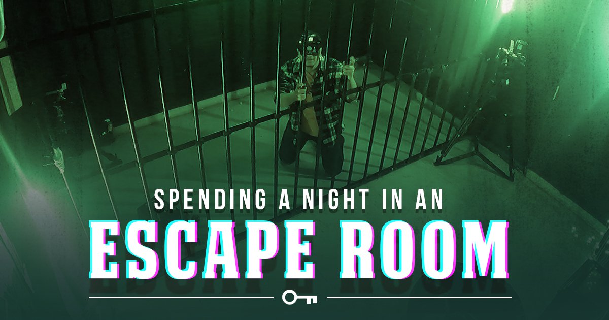 Spending A Night In An Escape Room