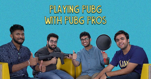 Playing PUBG With PUBG Pros