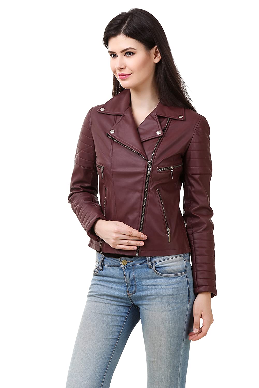 7 of The Best Leather Jackets For Women On Amazon