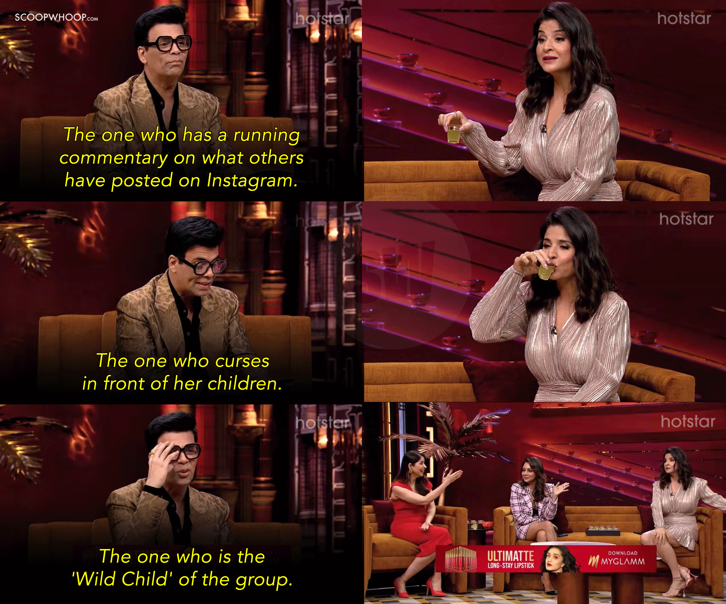 Koffee With Karan Maheep Kapoor Gauri Khan Bhavna Pandey