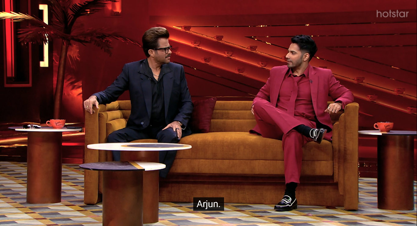 Varun on Koffee With Karan