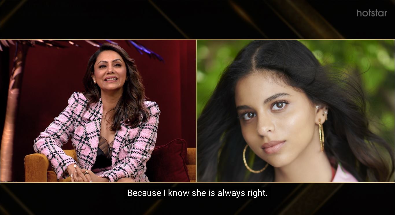 moms, koffee with karan