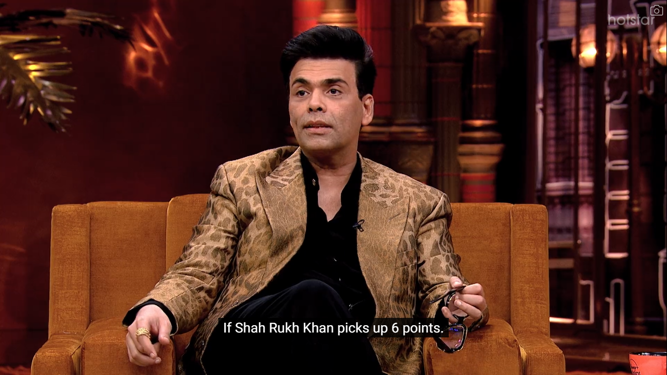 Koffee With Karan Season 7: Shah Rukh Khan Flirting Gauri Is Goals