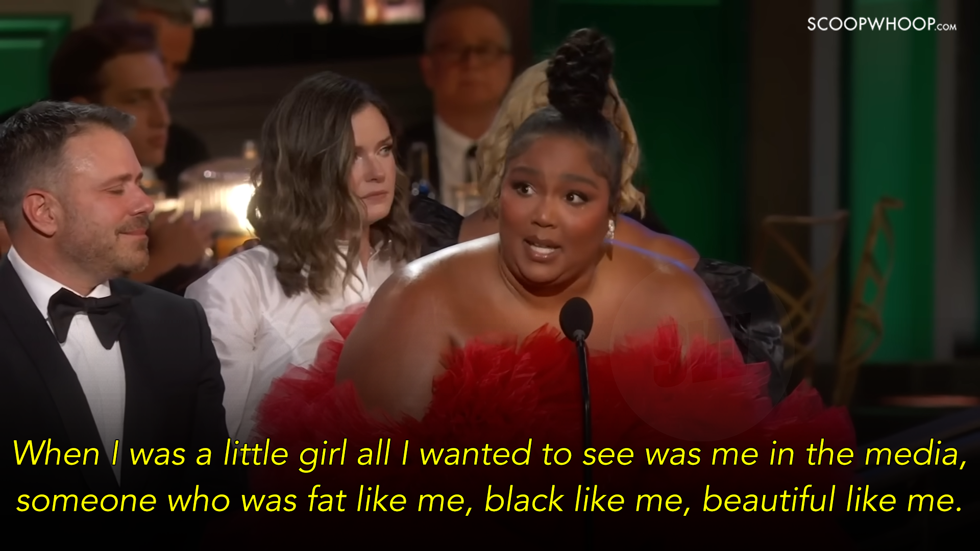 Lizzo's acceptance speech at the Emmys