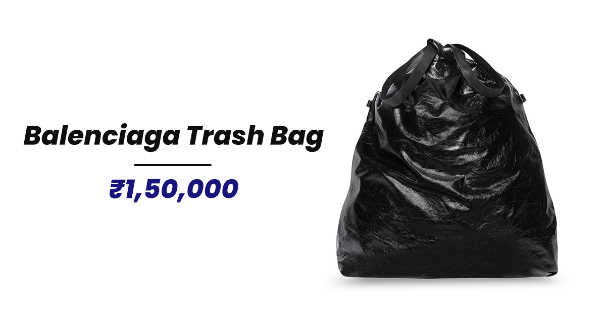 Most expensive trash bag: Will you buy this black leather 'bin bag' worth  $422? - IBTimes India