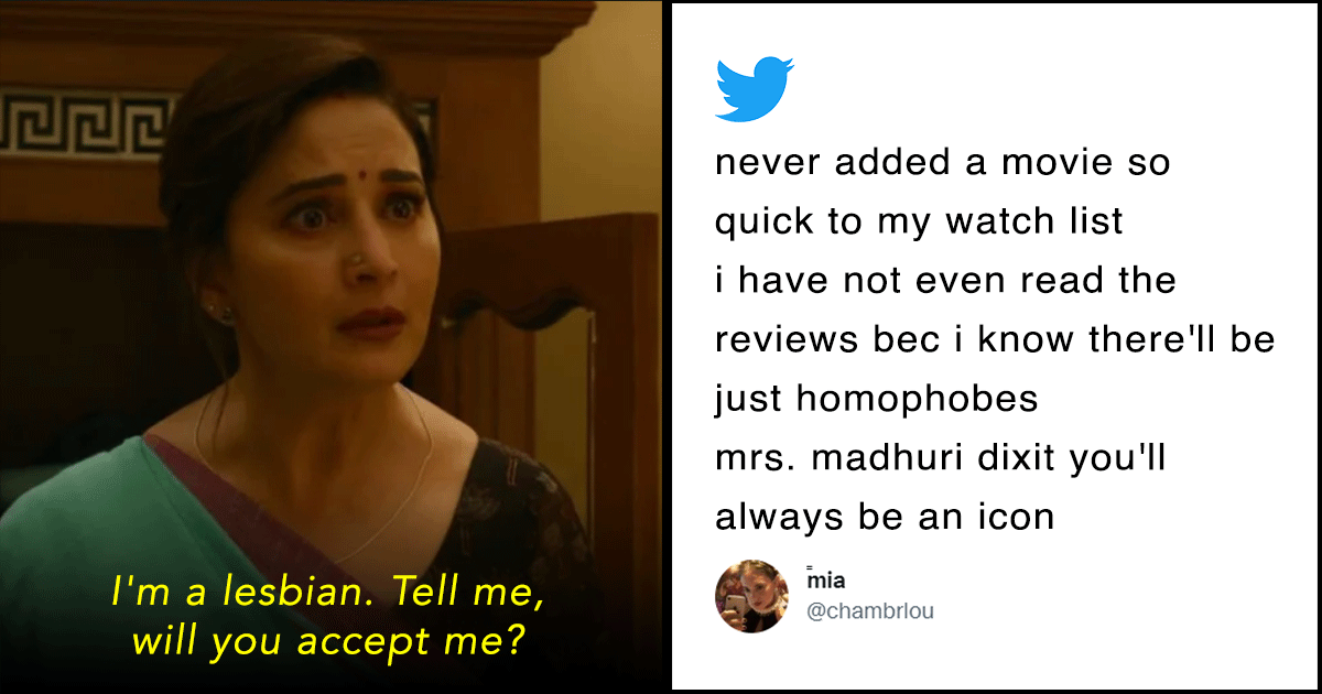 This Scene From Madhuri Dixit's New Movie 'Maja Ma' Is Going Viral