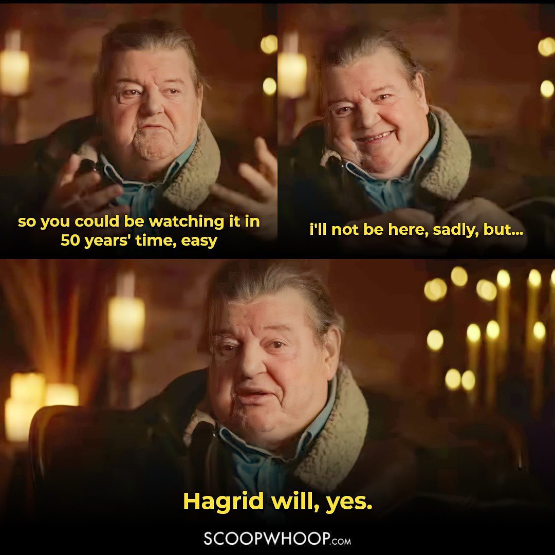 Robbie Coltrane Hagrid actor Harry Potter