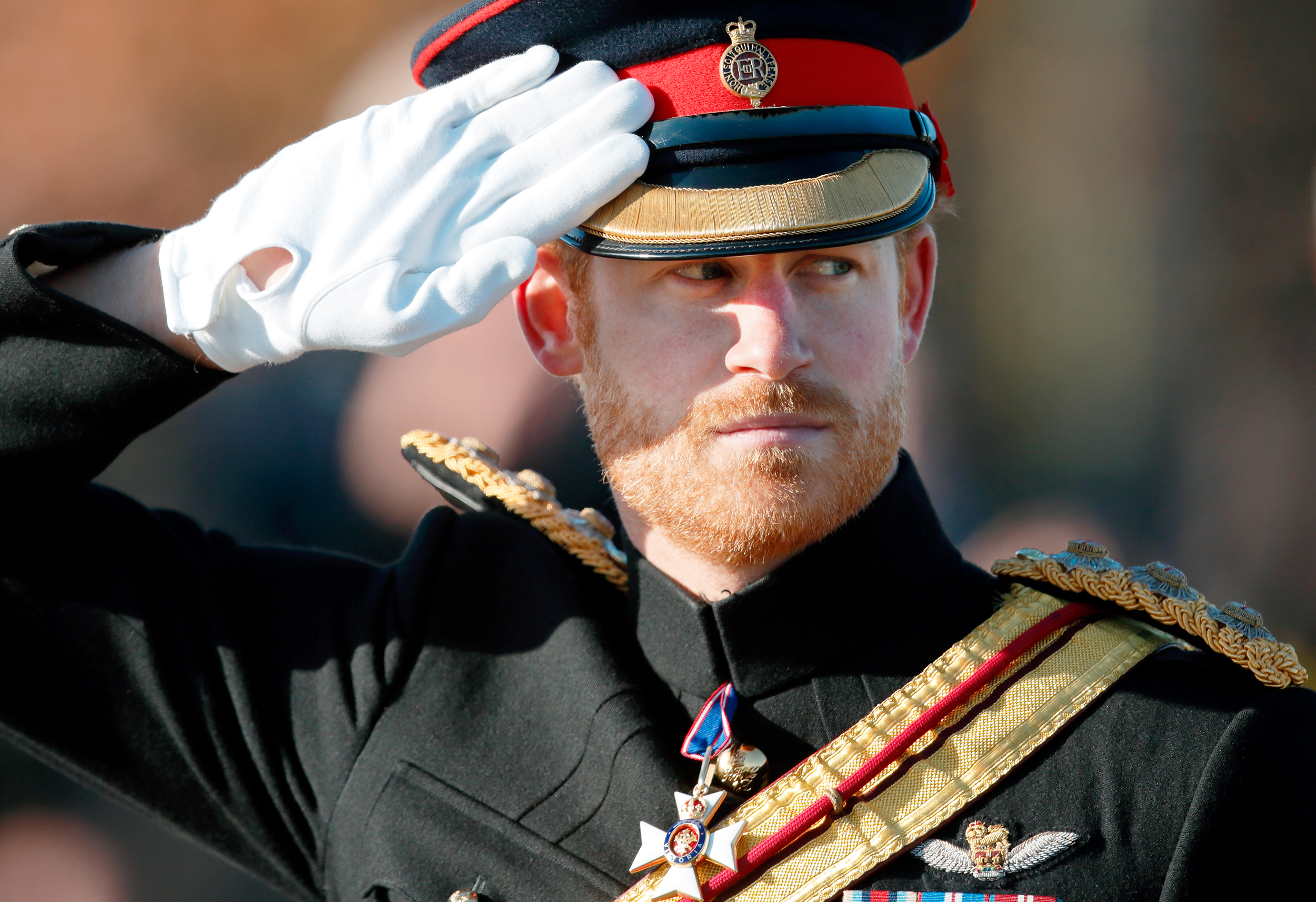 prince harry served military